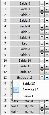 microcontrolador e no computador.