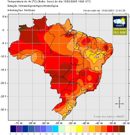 ANEXO VII Mapas Climáticos do Brasil : Temperatura e Umidade