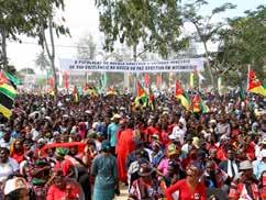 Os moçambicanos comemoram a passagem dos 43 Anos da Independência Nacional e 56 anos