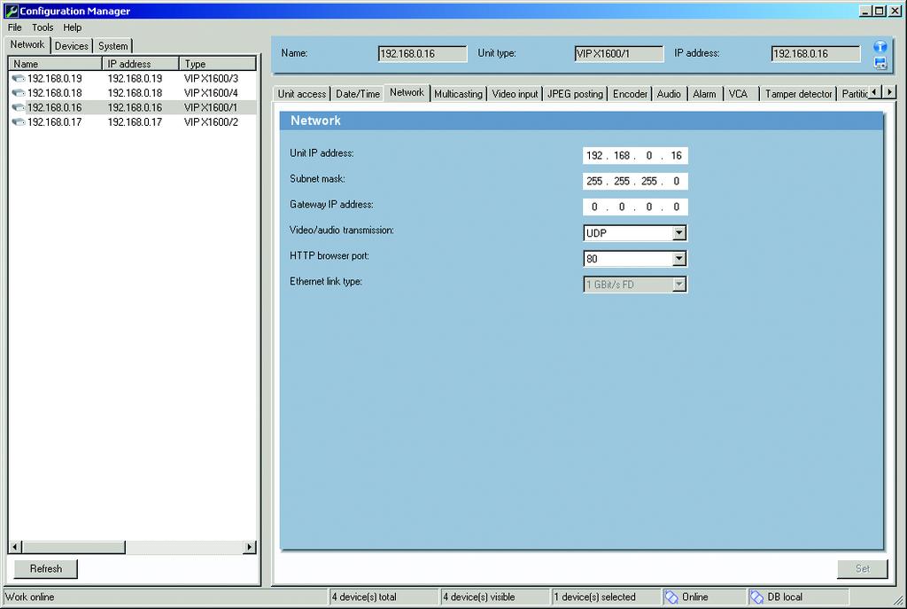 PT 10 Guia de instalação rápida Base VIP X1600 7. Atribuir um endereço IP Instale o programa Configuration Manager a partir do CD-ROM fornecido. Para instalar o software, execute o ficheiro Setup.