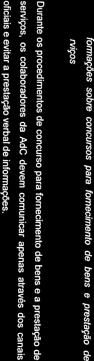 presente Código. 5.9.2. Prevenção de potenciais conflitos de interesses Os colaboradores da AdC não devem originar, directa ou indirectamente, situações de conflitos de interesses.