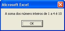 3. Faça uma macro que solicite ao utilizador dois números inteiros e some todos os números inteiros entre esses dois (inclusive),