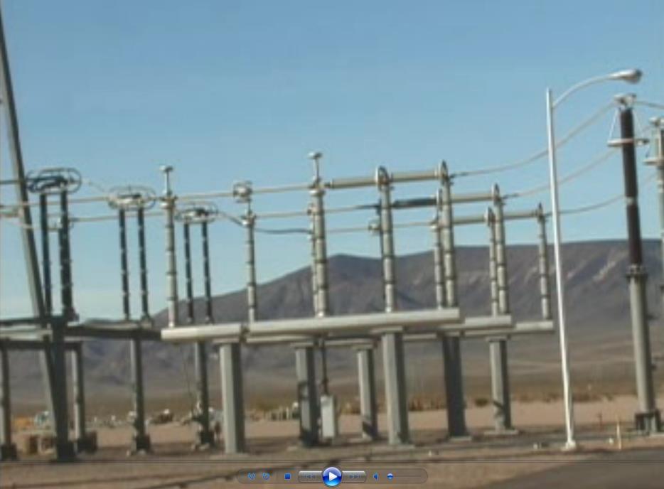 MF: Baixa Pressão do SF 6 Efeito: Arco Elétrico Subestação de 500 kv em Linha de 150 km localizada em Eldorado próximo de Boulder City, Nevada.