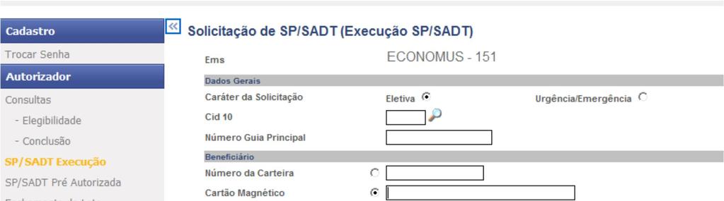 Poderão ser executados até 9 procedimentos na mesma