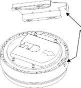 5. Passe os cabos de segurança pelo suporte e ligue-os ao PCB do módulo através do orifício de entrada de cabos no topo ou na parte lateral da caixa.