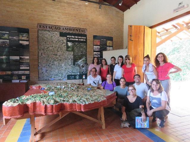 Projeto Biodiversidade na ECC No dia 08 de março, as professoras do 4º ano do Ensino Fundamental 1 realizaram um trabalho de campo na linha do bonde de Joaquim Egídio, quando tiveram a oportunidade