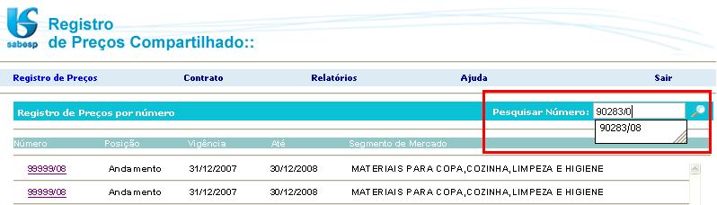 - Por Segmento de Mercado exibe Registros de Preço categorizado por Segmento de Mercado.