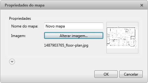 Como trabalhar com Mapas Um mapa é uma referência gráfica do seu site de vigilância.