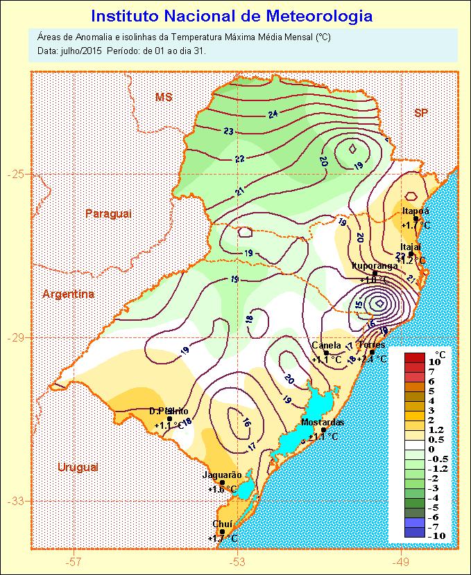 do Mar (TSM) no Pacífico Equatorial (Figura 3) permanecem intensificando, especialmente