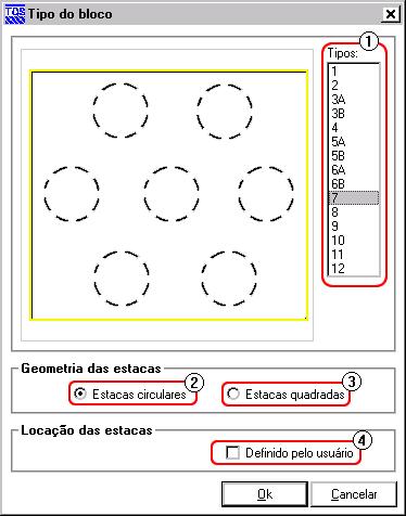 152 SISEs Sistema de Interação Solo - Estrutura (4) dimensões e geometria das estacas; (5) cota de assentamento das estacas.
