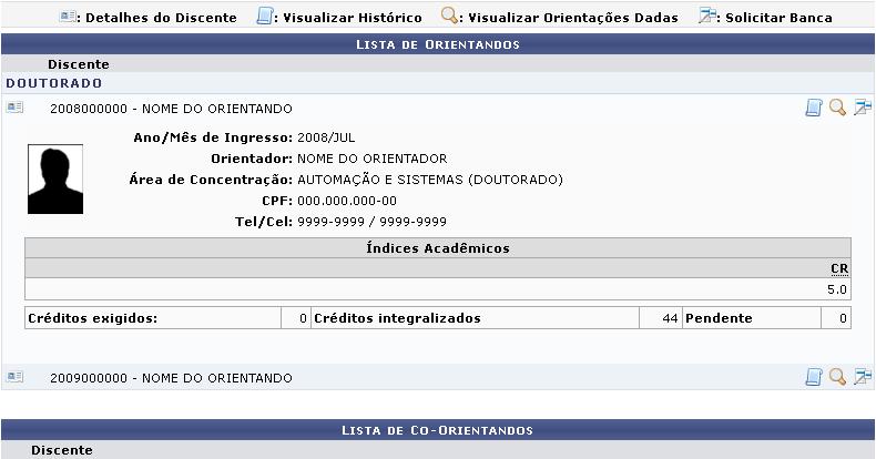 Para realizar essa operação, acesse o SIGAA Módulos Portal do Docente Ensino Orientações de Pós Graduação Bancas Solicitar Cadastro.