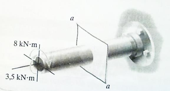 31 QUESTÃO 16: (Mecânica dos Sólidos) O tubo de aço apresentado na Figura abaixo possui diâmetro interno de 50 mm e diâmetro externo de 70 mm.
