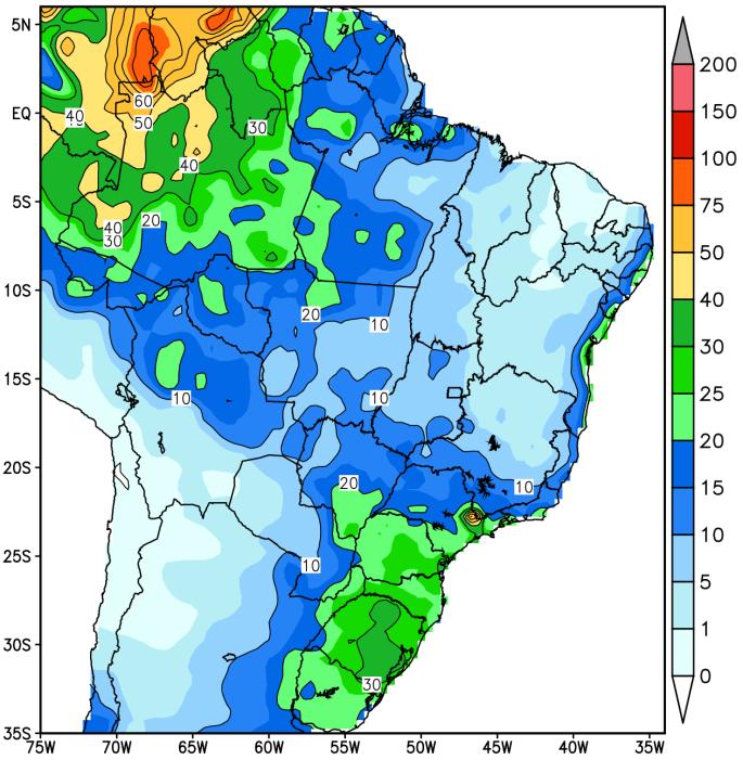 Figura 3: Fonte: Climate Prediction Center/National Centers for Environmental Prediction/National Oceanic and Atmospheric Administration (CPC/NCEP/NOAA).