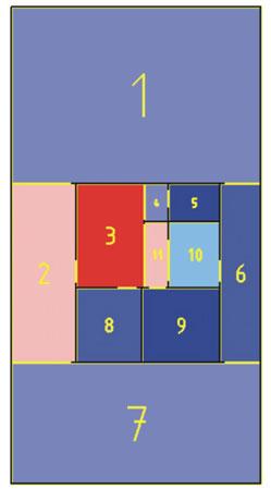 Planta analisada Planta baixa pelo Spatialist original CASA ORIGINAL - Ori2bVF Gráfico de conexões Planta analisada pelo Spatialist Planta baixa Gráfico de conexões CASA MODIFICADA - 2bVFM17 Planta