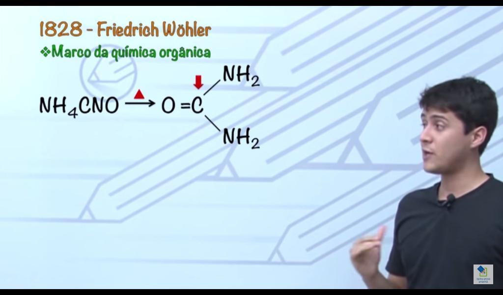 25 5.7 INTRODUÇÃO À QUÍMICA ORGÂNICA Figura 7: Química Orgânica Fonte: Química Orga nica - Aula 1 - Introdução - Aulas ENEM (2015) O vídeo mostrado na figura 7 pode ser utilizado para introduzir o