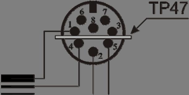 DIN45326, como relacionado na tabela a seguir: Sensor