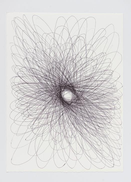 Spirograph despirocado 2015 104 x 76,5 cm caneta