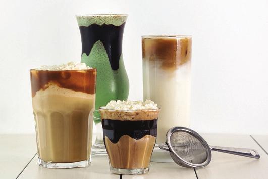 NOSSO CAFÉ DO DIA FILTRADO 14.00 BEBIDAS COM CAFÉ Shakerato 15.00 Dose dupla de Espresso, Suco de Limão e Açúcar mascavo Amaretto 22.