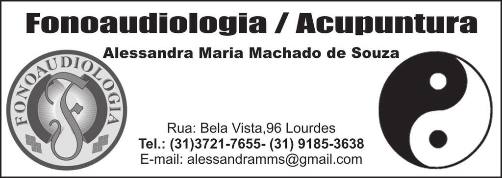 8 FISIOTERAPIA CENTRO TERAPÊUTICO SAÚDE EM MOVIMENTO FISIOTERAPIA E FONOAUDIOLOGIA Endereço: Rua Tavares de Melo, 453 Centro Telefone: (31) 3761-4999 NÚCLEO INTEGRADO DE FISIOTERAPIA Endereço: Rua