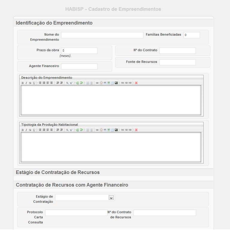 O SISTEMA DE INFORMAÇÃO IMPLANTADO EM SÃO BERNARDO OBJETO E ABRANGENCIA INFORMAÇÕES DISPONÍVEIS PARA A ADMINISTRAÇÃO PÚBLICA Módulo E Documento de Regularização Fundiária: traz as informações das