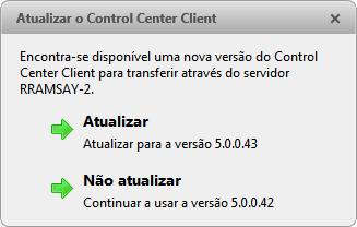 Apêndice Atualizand Sftware d Cliente As atualizações d sftware d Cliente d Avigiln Cntrl Center sã nrmalmente incluídas ns pactes de atualizaçã d Servidr d Avigiln Cntrl Center.