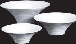 Porcelana extra blanca Porcelana extra branca Porcelain extra white Boles irregulares Recipientes irregulares Irregular bowls 164.31 164.