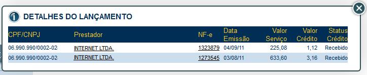 Nota Fiscal de Serviços Eletrônica NFS-e Versão do Manual: 5.16 pág.