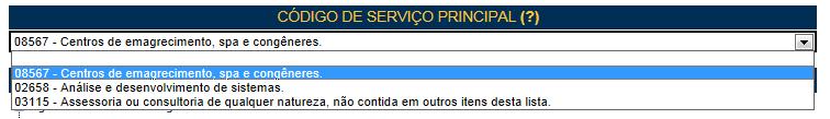 Nota Fiscal de Serviços Eletrônica NFS-e Versão do Manual: 5.16 pág.