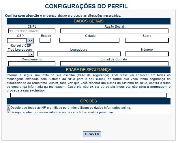 Nota Fiscal de Serviços Eletrônica NFS-e Versão do Manual: 5.16 pág.