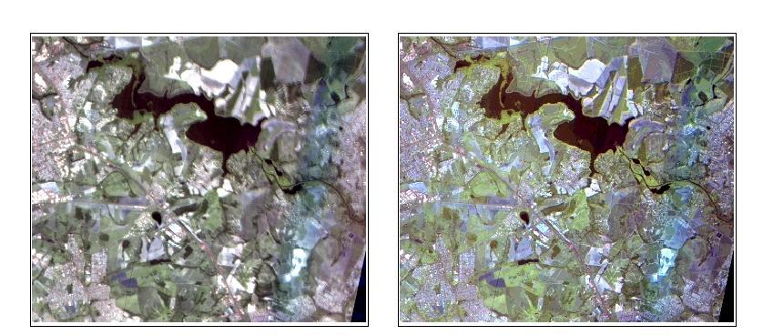 3 para cada banda das imagens. Esses valores são estabelecidos para cada técnica de fusão (Quadro 2). Quadro 2.