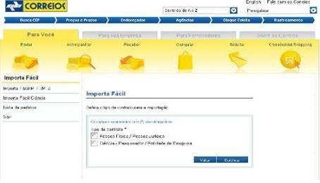 CADASTRO SITE IMPORTA FÁCIL Primeiro Acesso ao Cadastro Importa Fácil - Objeto