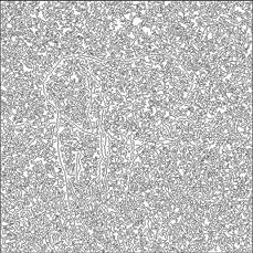 (a) e (i) Imagens originais corrompidas com ruído gaussiano com SNR =13dB; (b) e (j) mapas de bordas ideais; (c) e (k) resultado da Proposta I; (d)