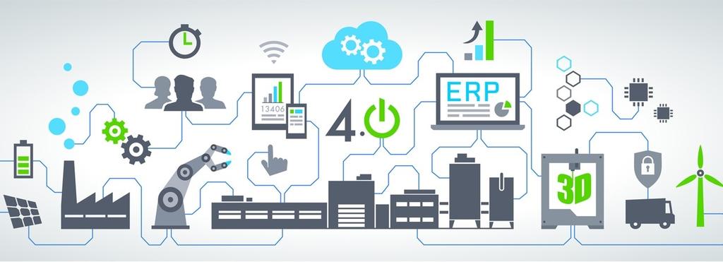 4 passos fundamentais a serem percorridos caminho rumo à Industria 4.0 1. A indústria deverá ter seus processos produtivos mais enxutos 2. A indústria deve requalificar trabalhadores e gestores 3.