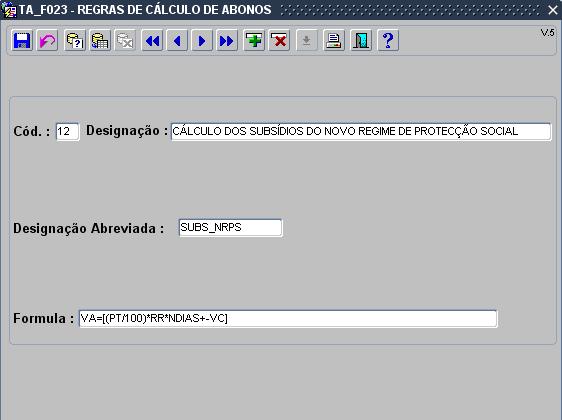 A regra de cálculo automático dos novos subsídios da parentalidade é a 12.