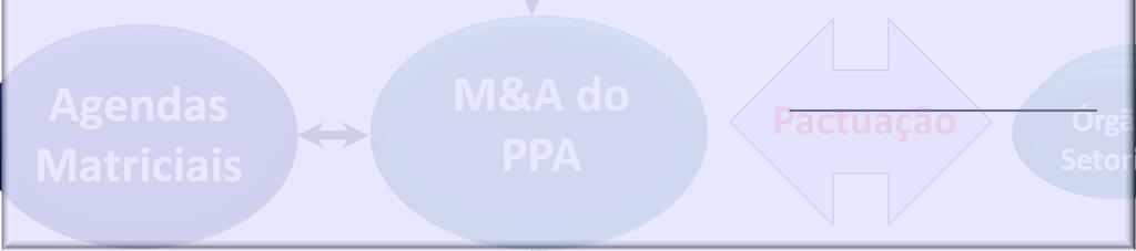 e recortes regionais, a partir dos elementos Pactuação que compõem o Matriciais PPA.