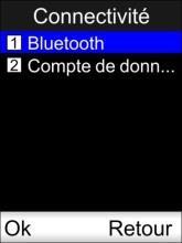 la touche pour faire apparaitre «Réglages» puis appuyez une nouvelle fois sur la touche de sélection gauche(ok).