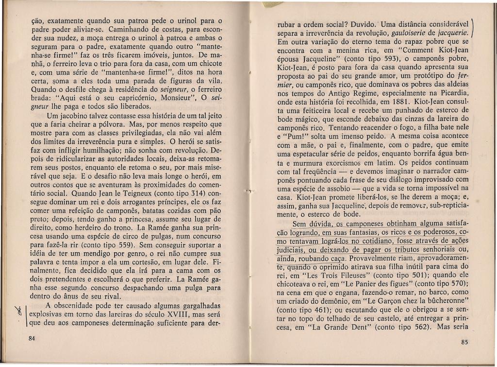 '1 \. ção, exatamente quando sua patroa pede o urinol para o padre poder aliviar-se.