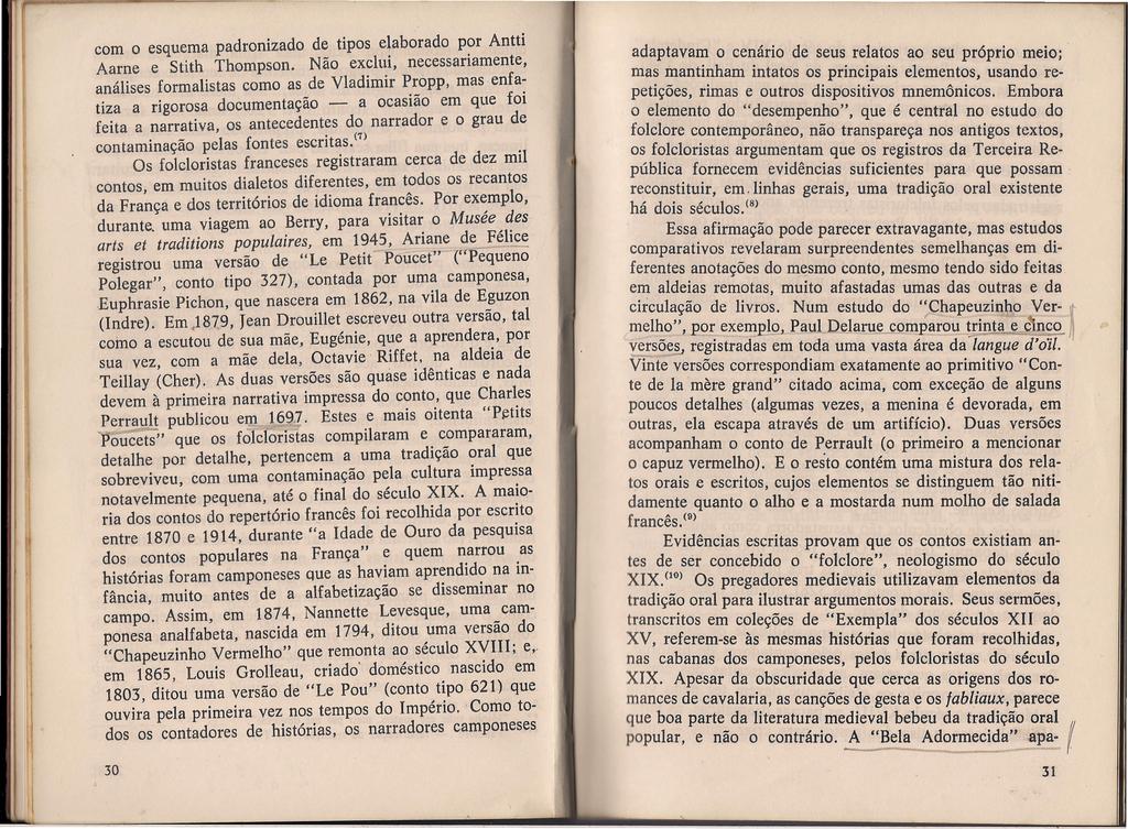 com o esquema padronizado de tipos elaborado por Antti Aarne e Stith Thompson.