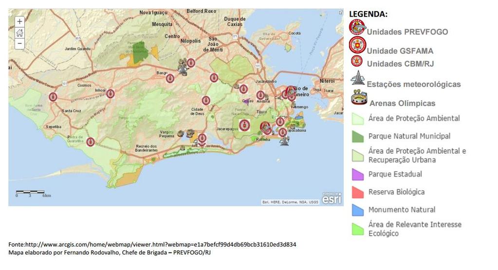 Figura 4: Mapa de Situação No período foram realizadas 29 rondas de monitoramento pelo Ibama, um acionamento por parte do GSFMA e dois atendimentos, sendo um pelo Ibama e outro pelo Corpo de