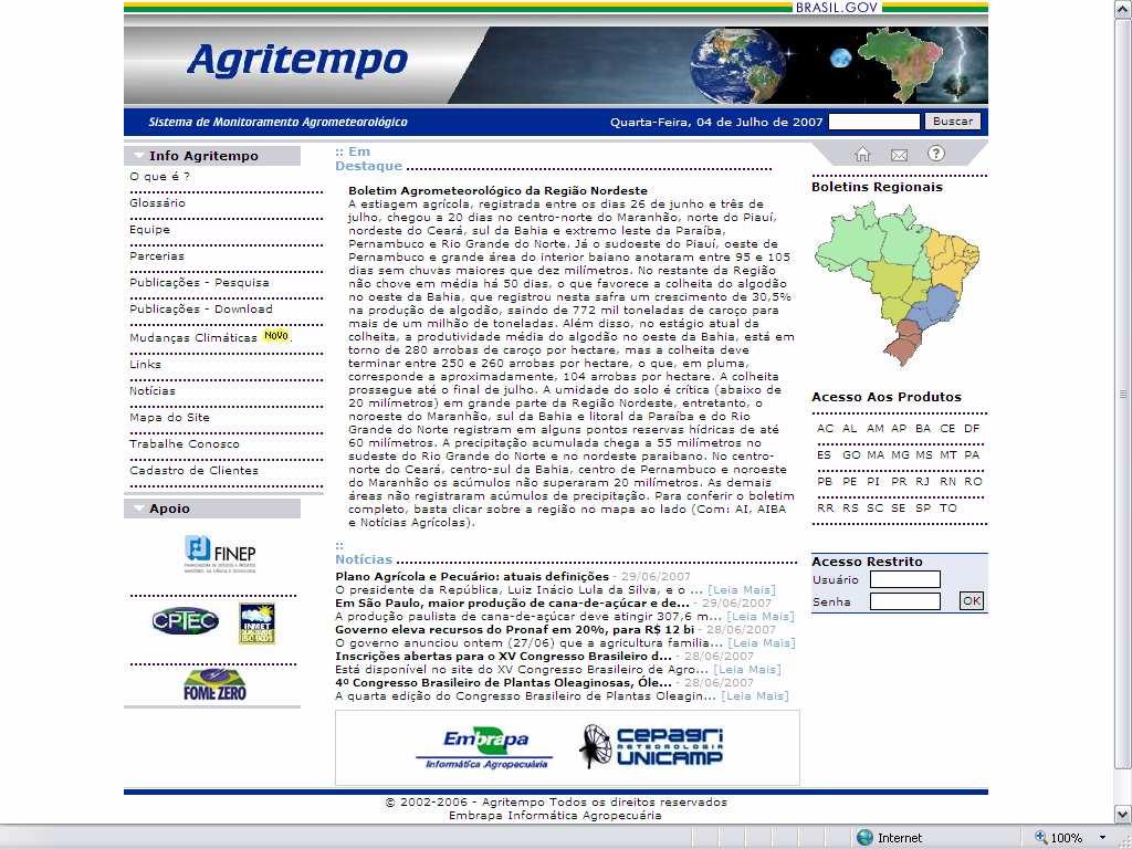 Sistema de Monitoramento