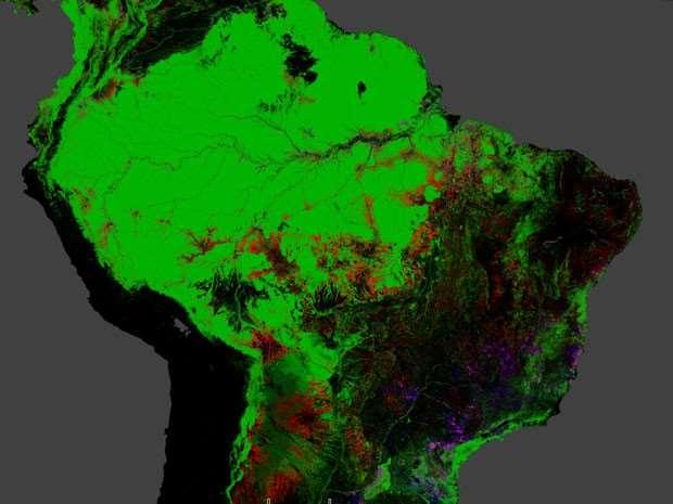 Dinâmica de formação das fronteiras agrícolas Desde a chegada dos portugueses ao Brasil em 1500 até 1970 o desmatamento na Amazônia representava pouco mais de 1% do total da área coberta por floresta