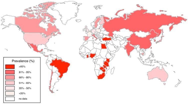 Citomegalovírus Epidemiologia