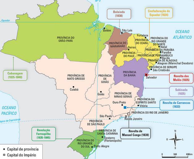 A CONFEDERAÇÃO DO EQUADOR 1824 D. Pedro I dissolveu, em 1823, a Assembleia Constituinte, que tinha como objetivo elaborar a primeira Constituição do nascente império brasileiro.