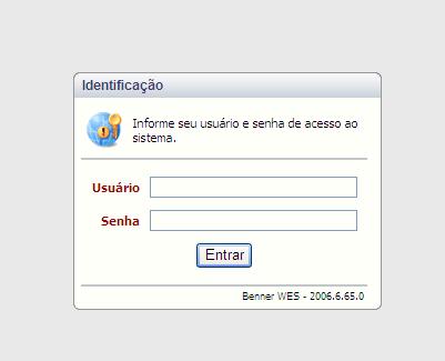 Acesso ao Sistema <== Alteração de Senha A primeira ação, após acessar o sistema, é