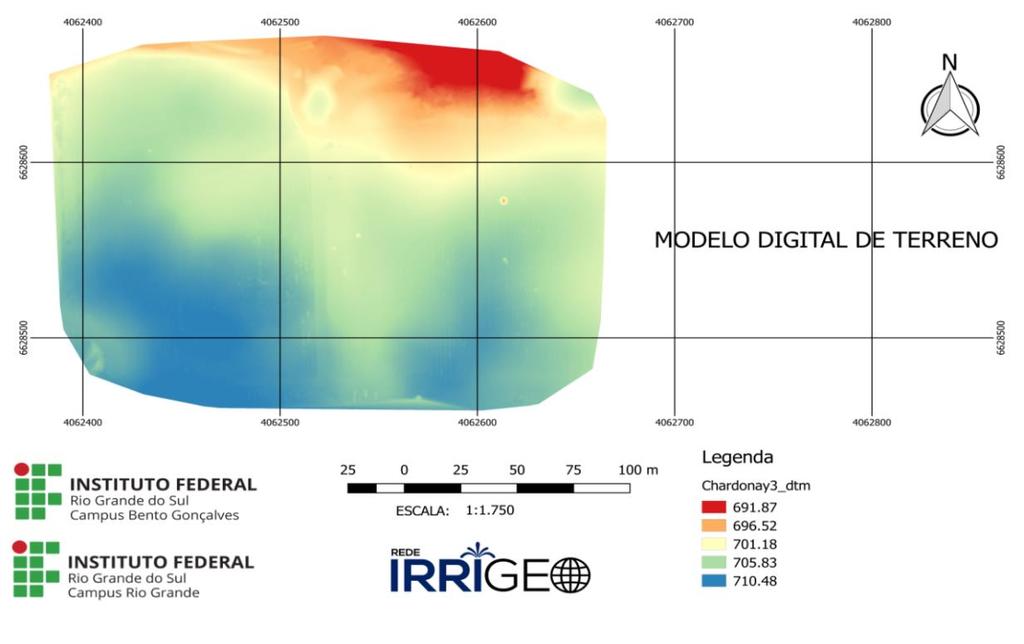 IV INOVAGRI International Meeting, 2017 Os voos foram realizados no dia dez de fevereiro de 2017 às 12h07min, com um drone modelo hexacoptero Aibotix da empresa suíça Leica.