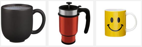 Primeiro exemplo: design de uma caneca de café quais as funcionalidades (primárias x secundárias)?