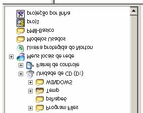 Para criar uma cópia adicional, utilize Salvar Projeto Como (um novo Nome do arquivo será solicitado).