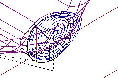 Um percurso espiral é um percurso contínuo, onde não existem ligações entre caminhos adjacentes.