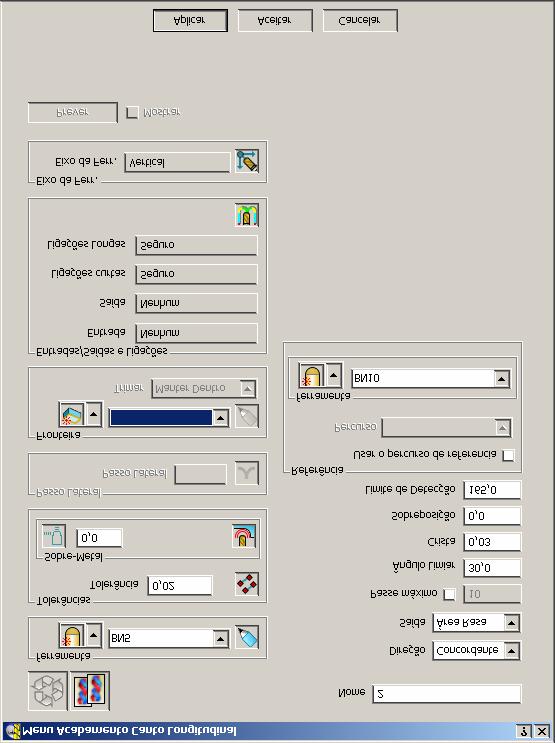 6. Acabamento de Cantos PowerMILL Acabamento de Cantos Longitudinal Todas as estratégias de Acabamento de Cantos (exceto Pencil) são baseadas na usinagem da área entre a ferramenta de referência (2)