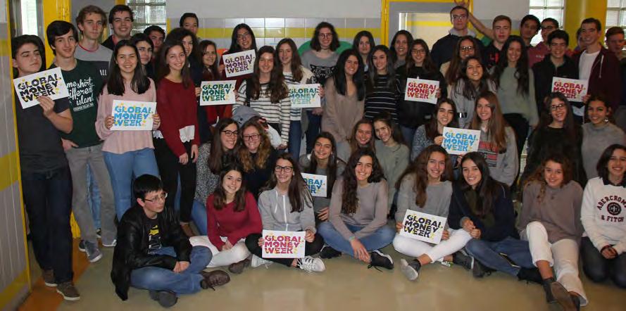 Iniciativas com os alunos do Colégio Sagrado Coração de Maria em Lisboa.